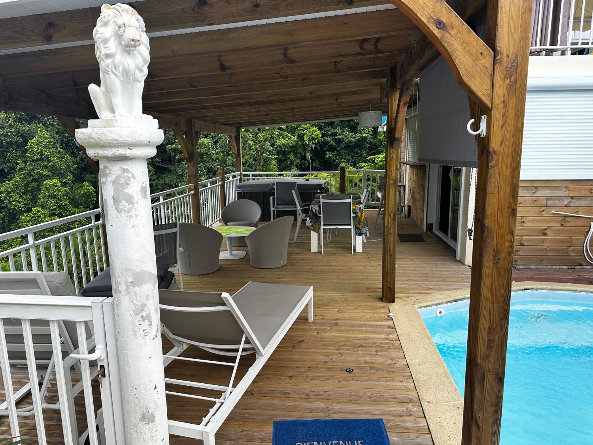 Chez Francis Daire Petit-Bourg Dış mekan fotoğraf